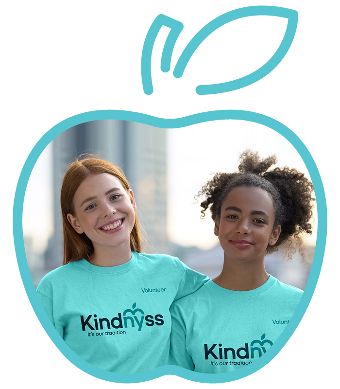 KindNYss Volunteers in Apple Icon